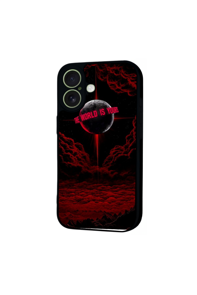 iPhone 17 Uyumlu Scarface Tasarımlı Glossy Premium Kılıf