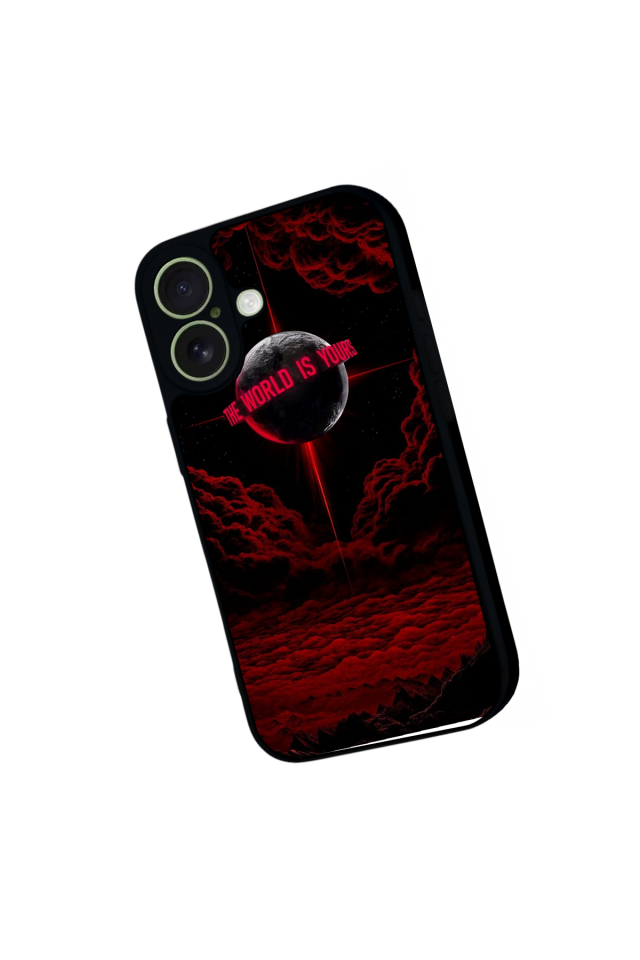 iPhone 17 Uyumlu Scarface Tasarımlı Glossy Premium Kılıf