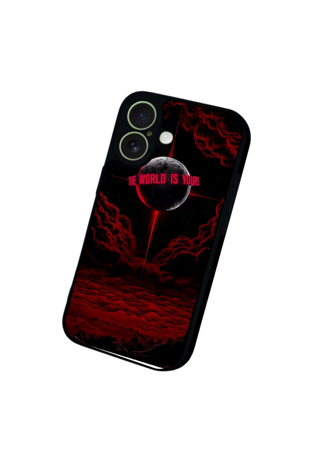 iPhone 17 Uyumlu Scarface Tasarımlı Glossy Premium Kılıf