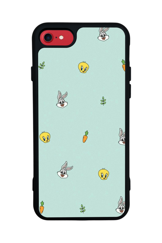 iPhone 8 Uyumlu Tweety Tasarımlı Glossy Premium Kılıf