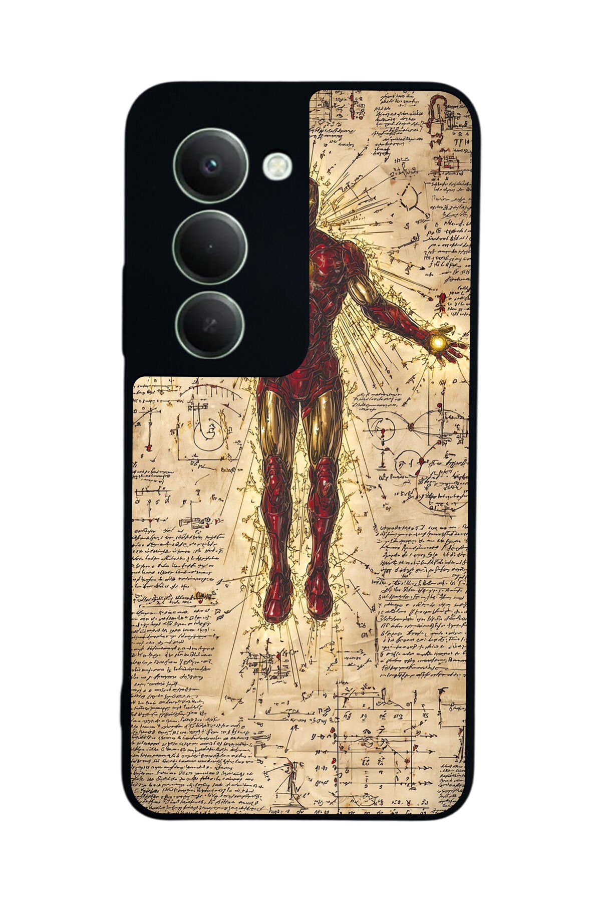 Xiaomi Redmi 15 5G Uyumlu Iron Man ( Demir Adam ) Tasarımlı Glossy Premium Kılıf