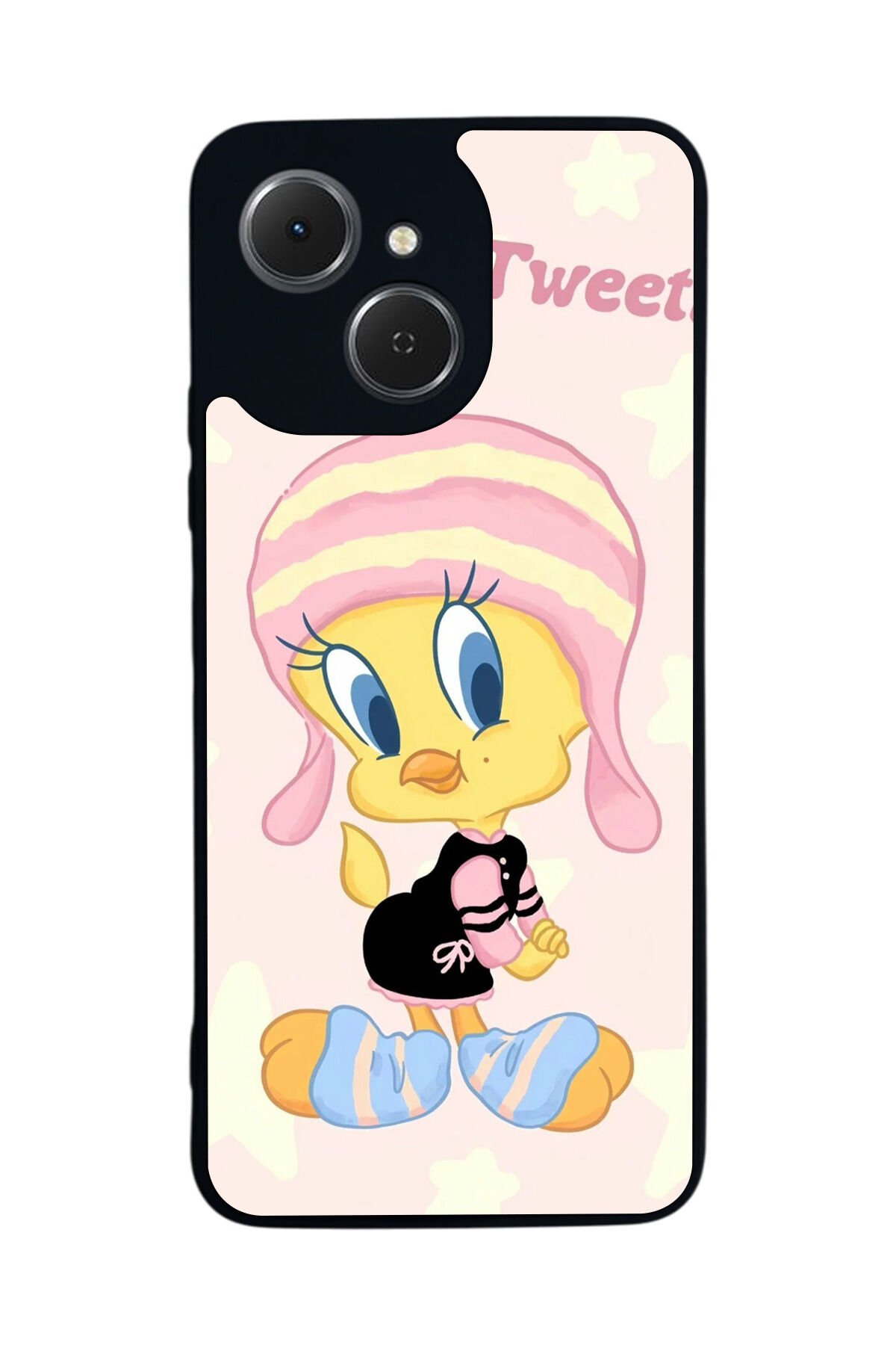 Tecno Spark 40C Uyumlu Tweety Tasarımlı Glossy Premium Kılıf