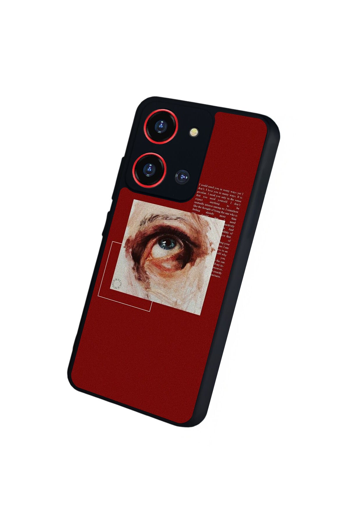 Reeder S19 Max Pro S ZOOM Uyumlu Kirmizi Tasarımlı Glossy Premium Kılıf