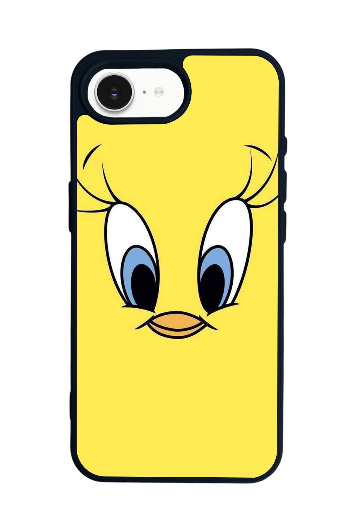 iPhone 16E Uyumlu Tweety Tasarımlı Glossy Premium Kılıf