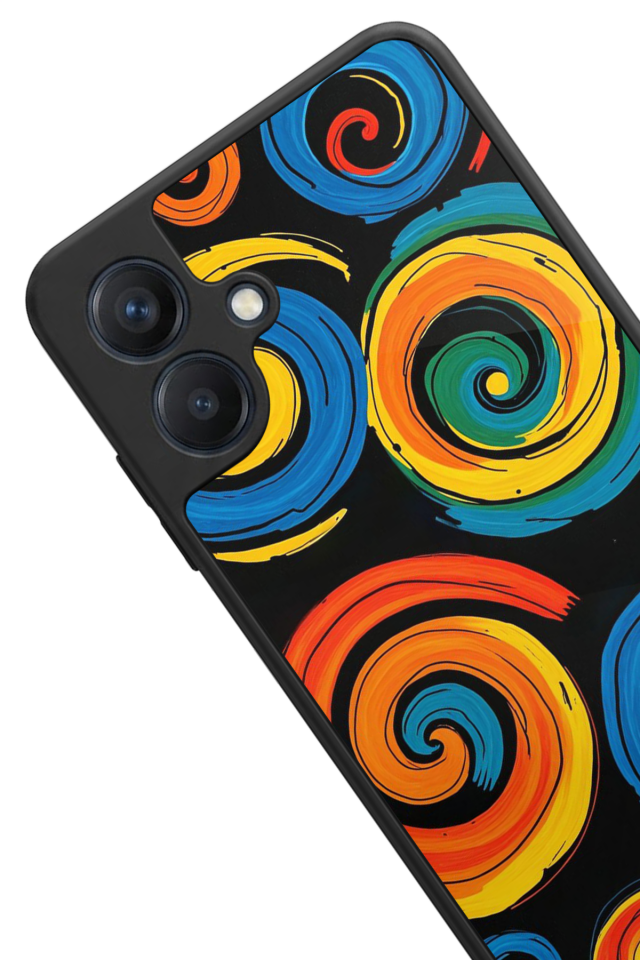 Samsung Galaxy A07 Uyumlu Abstract Tasarımlı Glossy Premium Kılıf