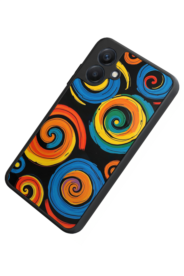 Samsung Galaxy A07 Uyumlu Abstract Tasarımlı Glossy Premium Kılıf