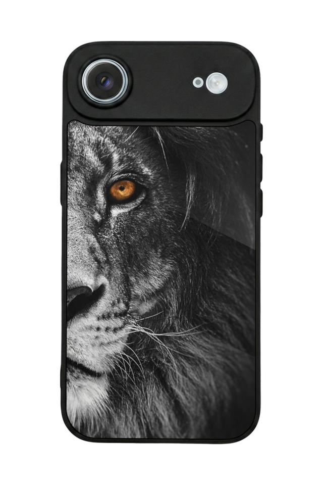 iPhone 17 Air Uyumlu Aslan Tasarımlı Glossy Premium Kılıf