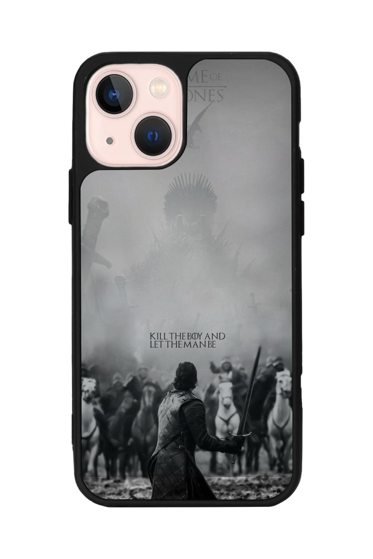 iPhone 15 Plus Uyumlu GameOfThrones Tasarımlı Glossy Premium Kılıf