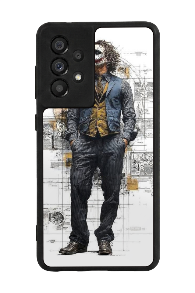 Samsung Galaxy A73 Uyumlu Joker Tasarımlı Glossy Premium Kılıf