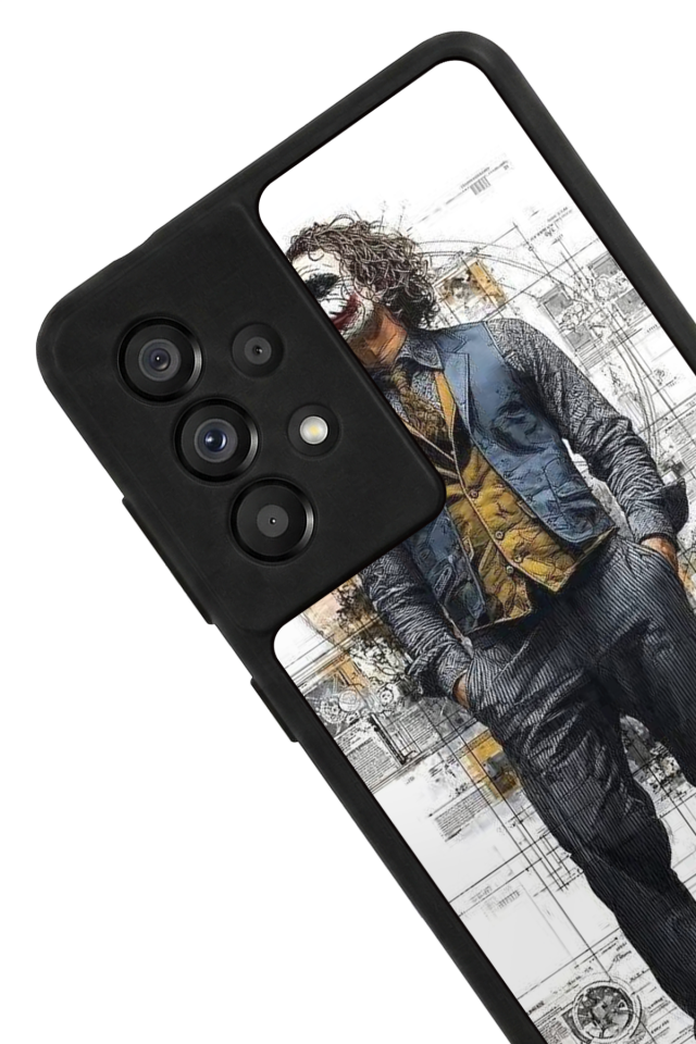 Samsung Galaxy A73 Uyumlu Joker Tasarımlı Glossy Premium Kılıf