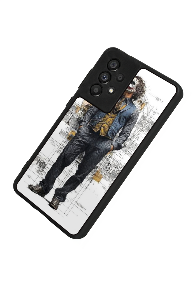 Samsung Galaxy A73 Uyumlu Joker Tasarımlı Glossy Premium Kılıf