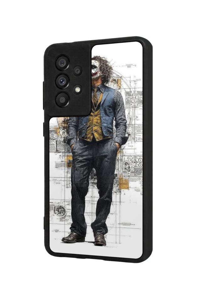 Samsung Galaxy A73 Uyumlu Joker Tasarımlı Glossy Premium Kılıf