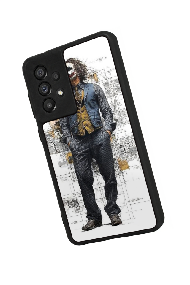 Samsung Galaxy A73 Uyumlu Joker Tasarımlı Glossy Premium Kılıf