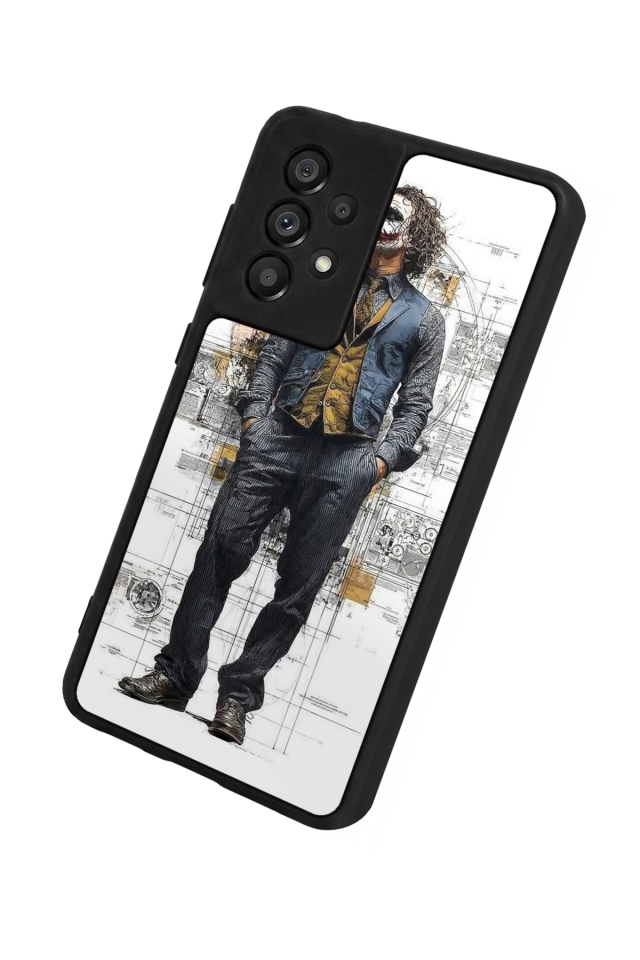 Samsung Galaxy A73 Uyumlu Joker Tasarımlı Glossy Premium Kılıf