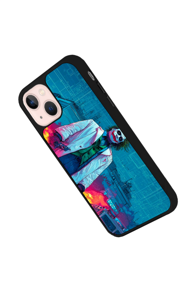 iPhone 14 Plus Uyumlu Joker Tasarımlı Glossy Premium Kılıf