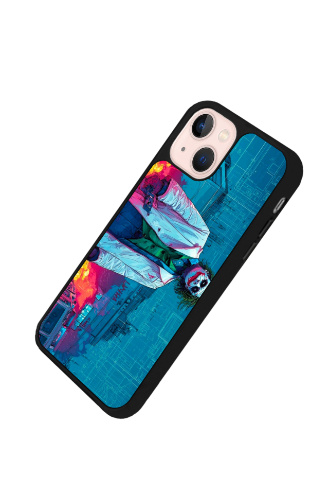 iPhone 14 Plus Uyumlu Joker Tasarımlı Glossy Premium Kılıf