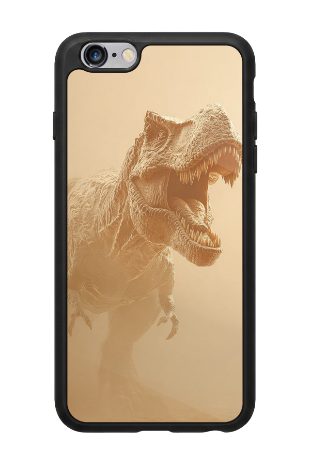 iPhone 6 Plus Uyumlu Dinazor Tasarımlı Glossy Premium Kılıf