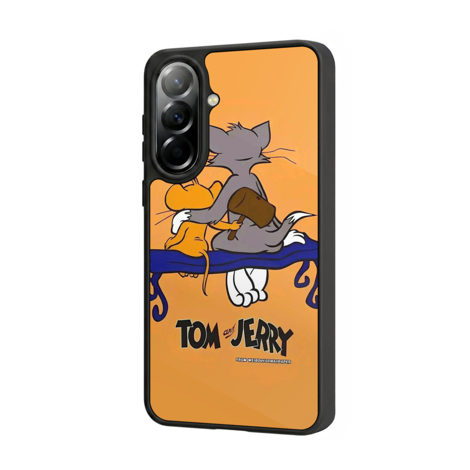 Samsung Galaxy A57 Uyumlu Leopar Tasarımlı Glossy Premium Kılıf