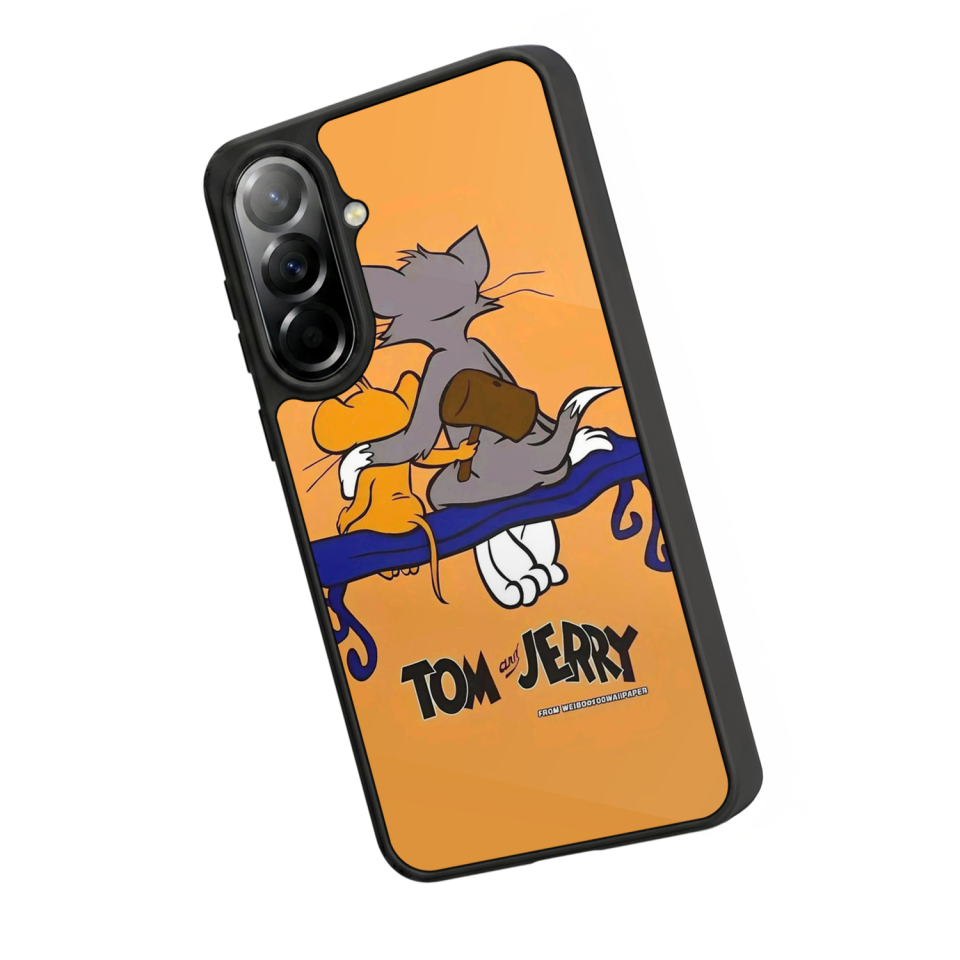 Samsung Galaxy A57 Uyumlu Leopar Tasarımlı Glossy Premium Kılıf