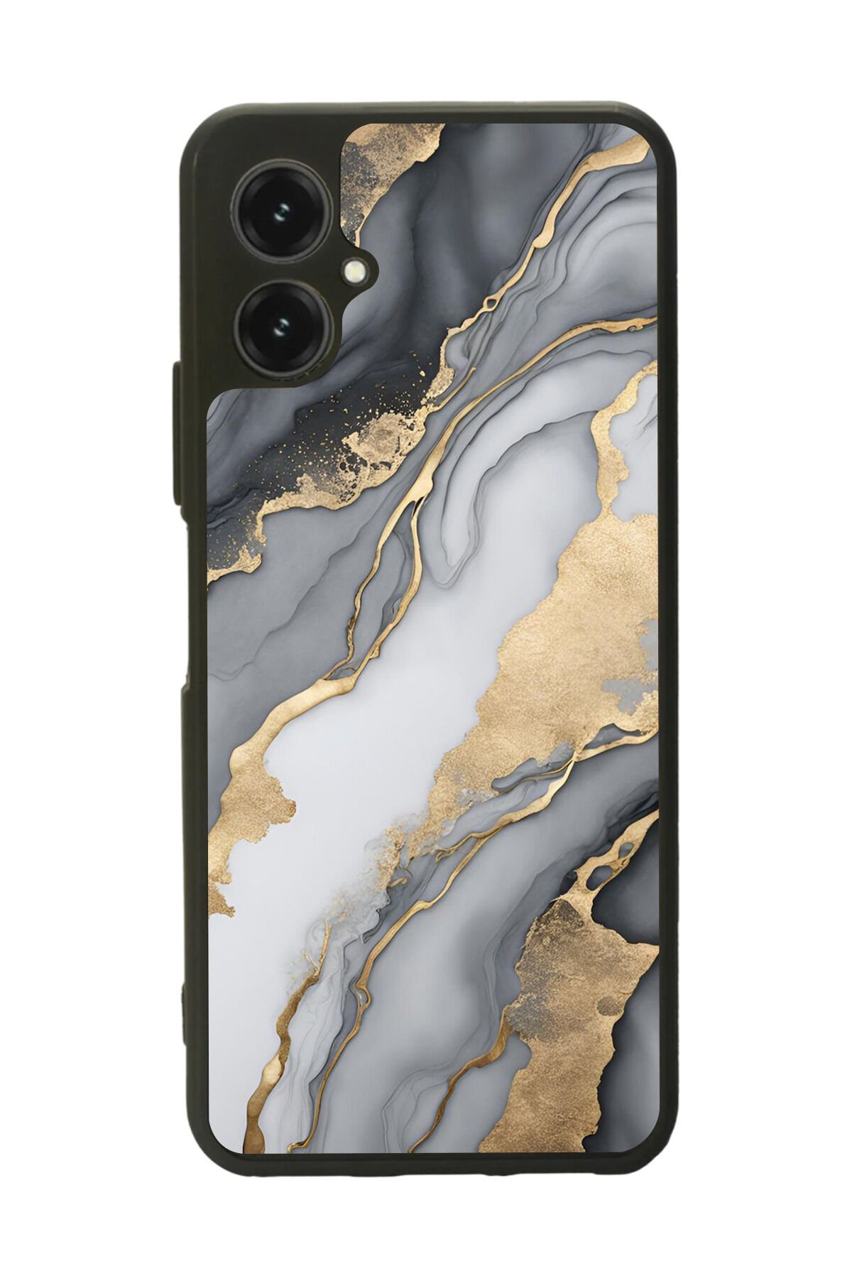 Omix X5 Uyumlu Mermer Marble Tasarımlı Glossy Premium Kılıf