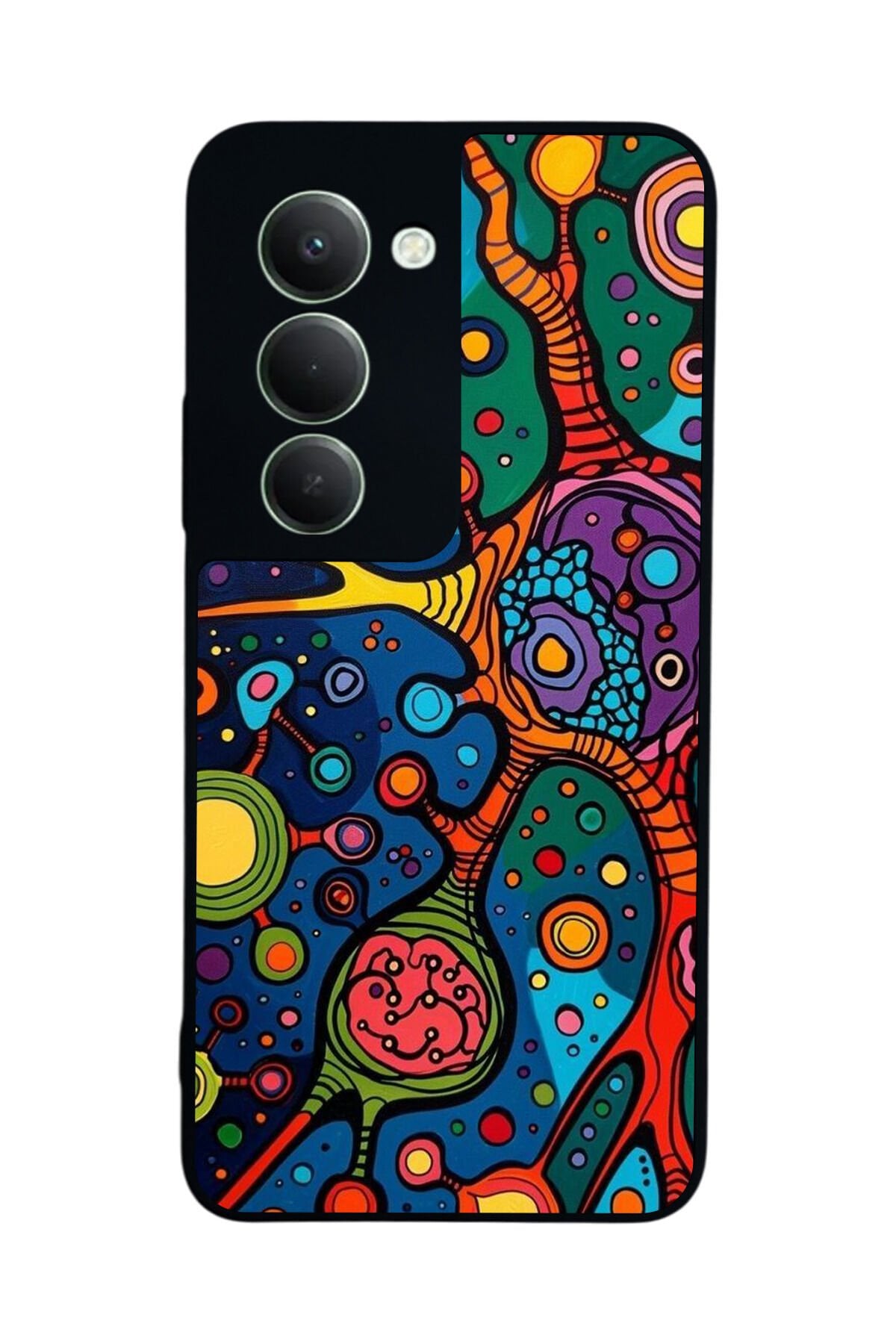 Xiaomi Redmi 15 5G Uyumlu Abstract Tasarımlı Glossy Premium Kılıf