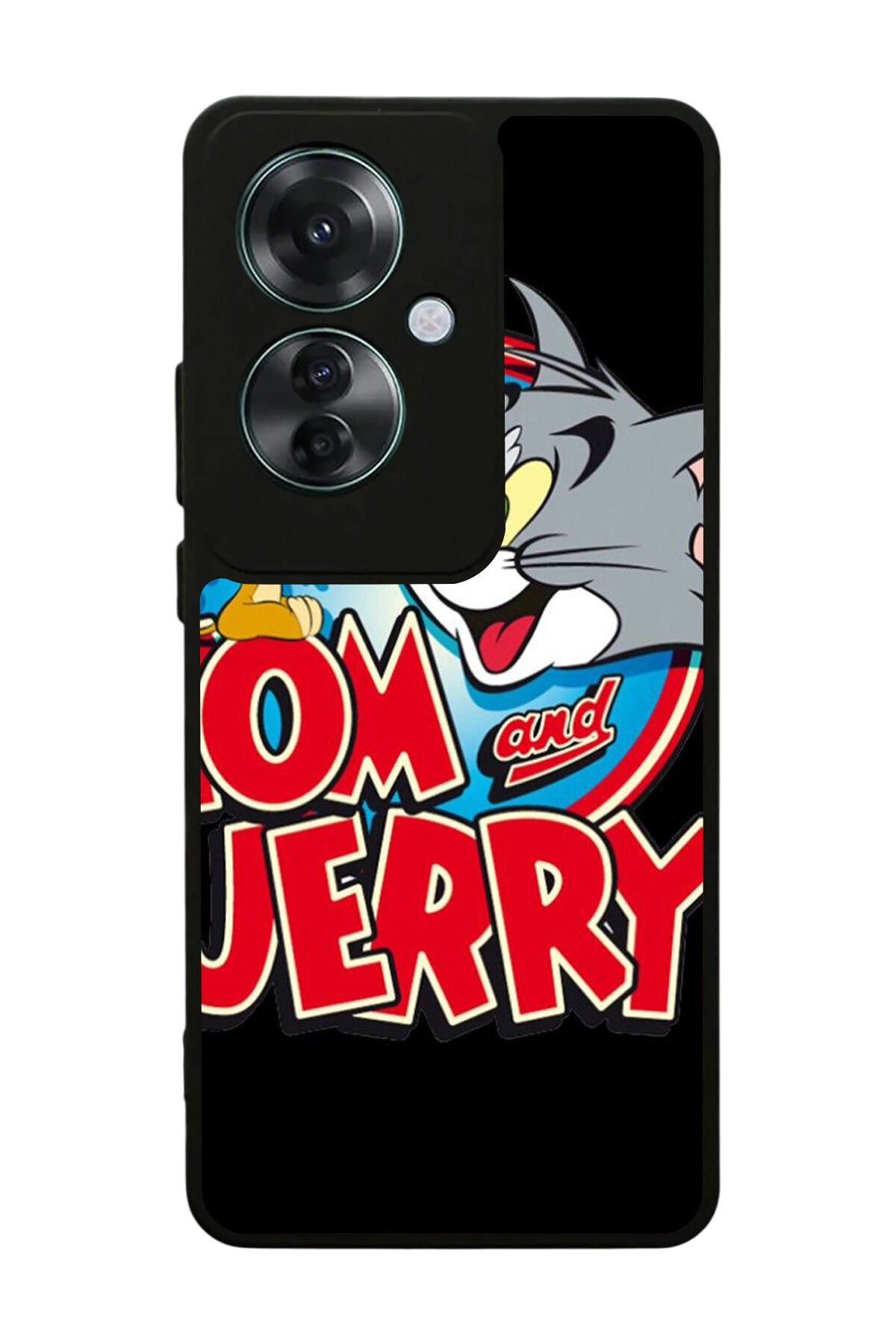 Oppo Reno 11F Uyumlu Tom And Jerry Tasarımlı Glossy Premium Kılıf