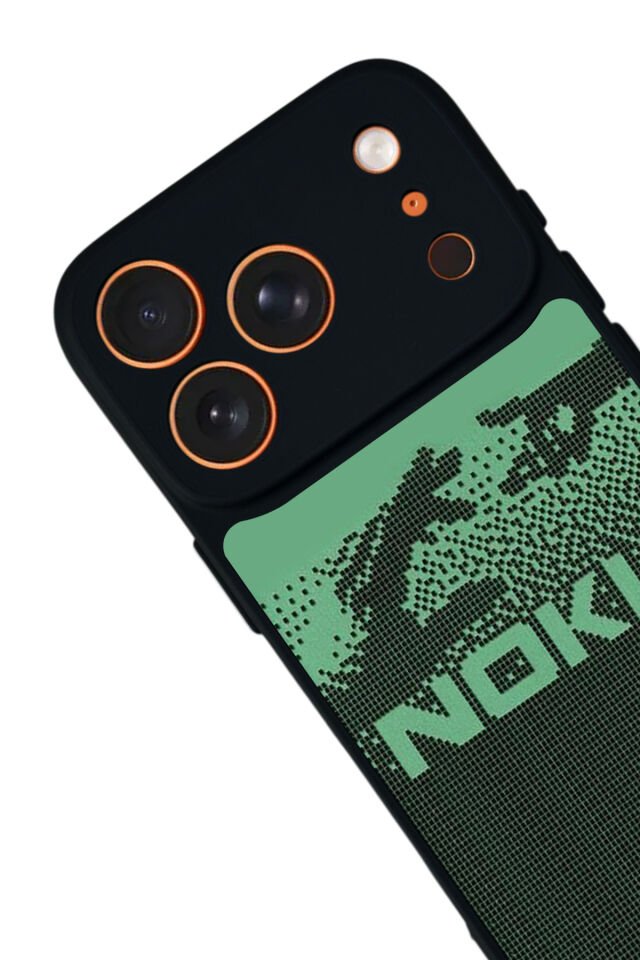 iPhone 17 Pro Uyumlu Nokia Tasarımlı Glossy Premium Kılıf