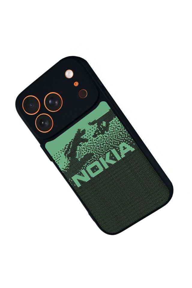 iPhone 17 Pro Uyumlu Nokia Tasarımlı Glossy Premium Kılıf