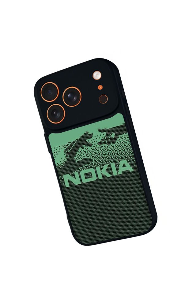 iPhone 17 Pro Uyumlu Nokia Tasarımlı Glossy Premium Kılıf