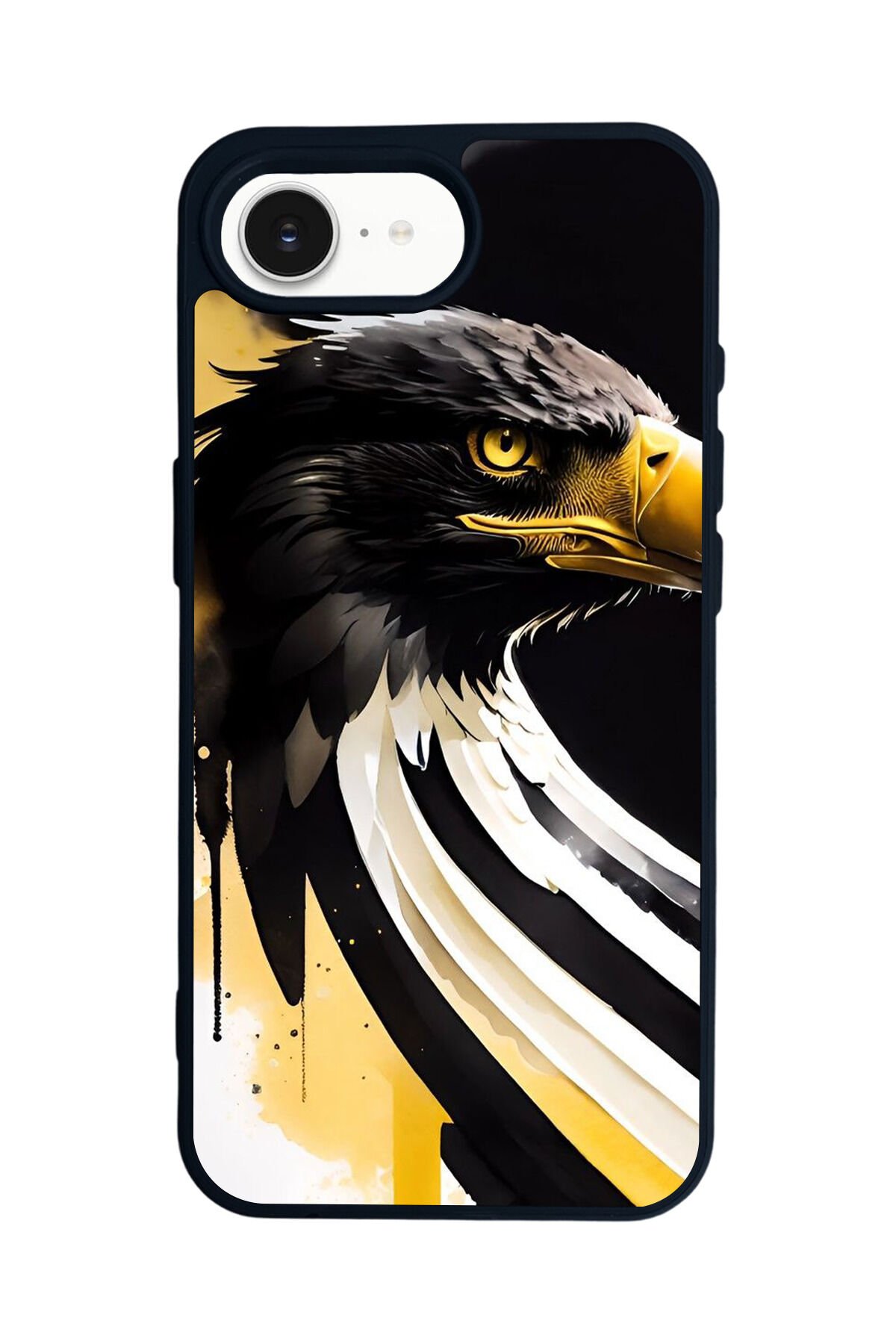 iPhone 16E Uyumlu Besiktas Tasarımlı Glossy Premium Kılıf