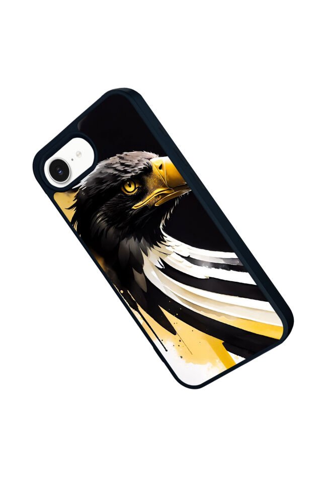 iPhone 16E Uyumlu Besiktas Tasarımlı Glossy Premium Kılıf