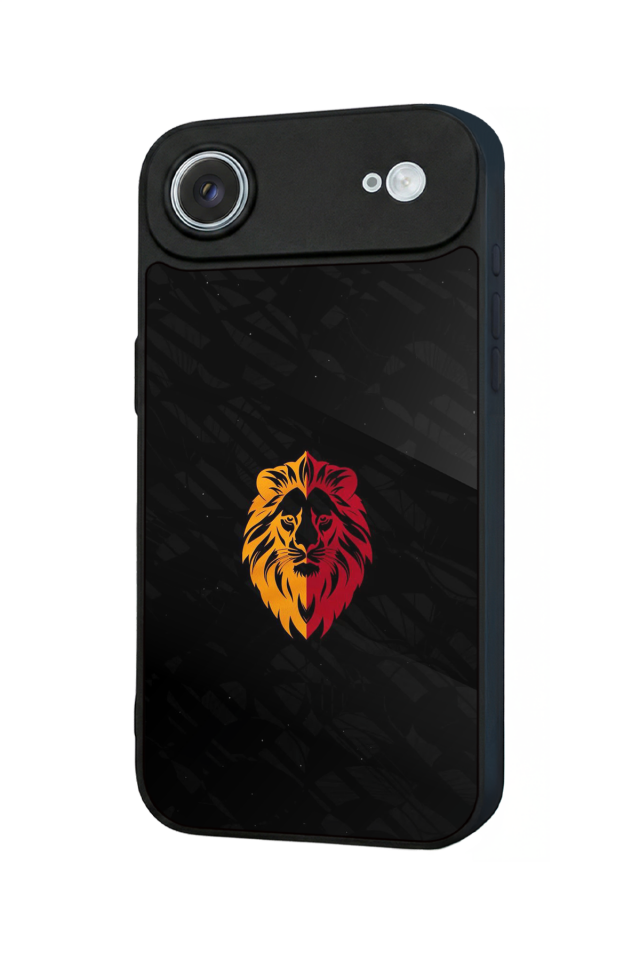 iPhone 17 Air Uyumlu Aslan Tasarımlı Glossy Premium Kılıf