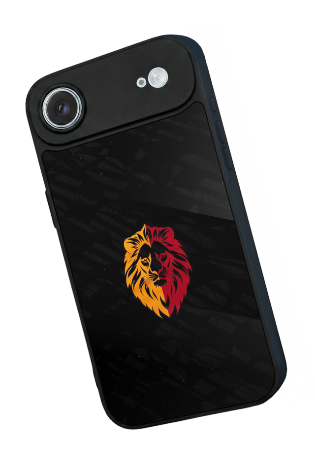 iPhone 17 Air Uyumlu Aslan Tasarımlı Glossy Premium Kılıf
