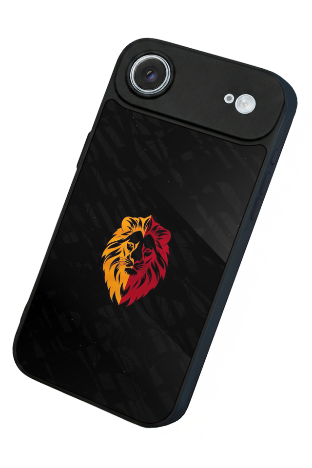iPhone 17 Air Uyumlu Aslan Tasarımlı Glossy Premium Kılıf
