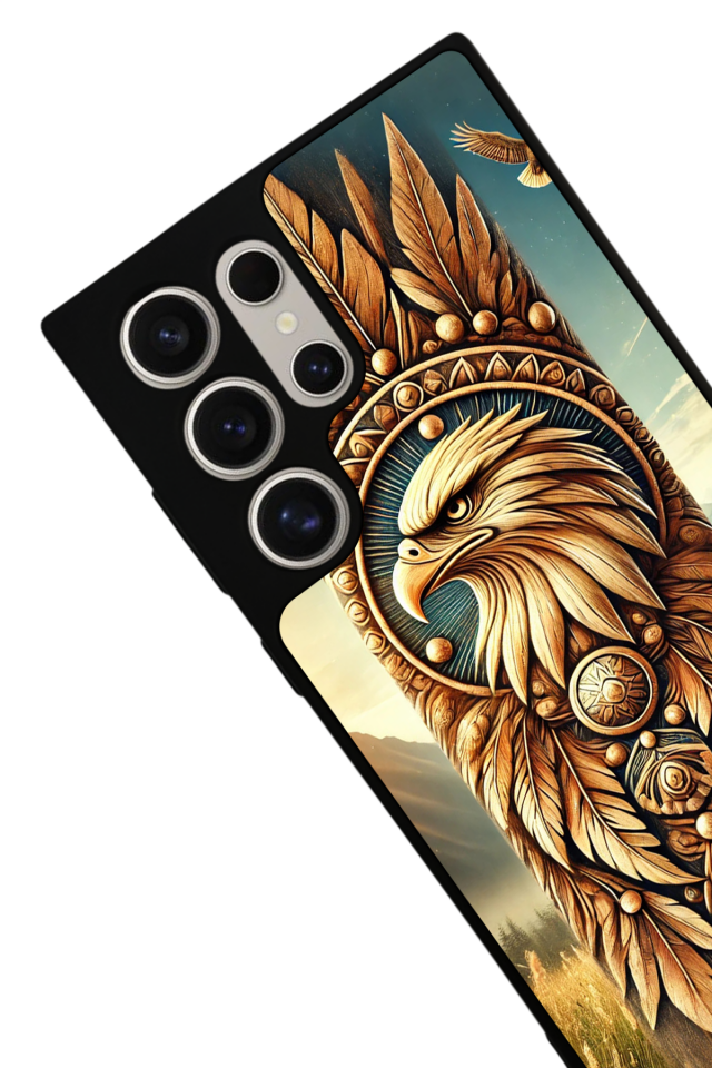 Samsung Galaxy S23 Ultra Uyumlu Besiktas Tasarımlı Glossy Premium Kılıf