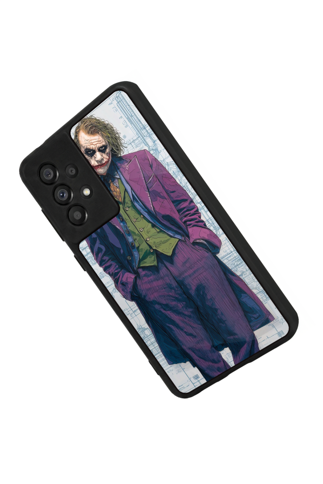 Samsung Galaxy A73 Uyumlu Joker Tasarımlı Glossy Premium Kılıf