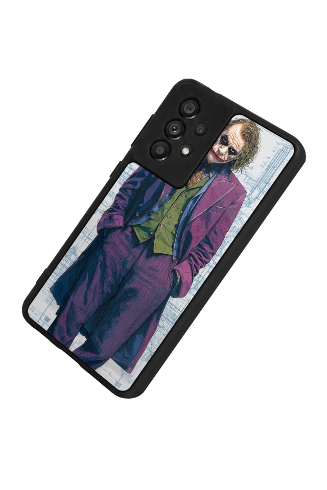 Samsung Galaxy A73 Uyumlu Joker Tasarımlı Glossy Premium Kılıf