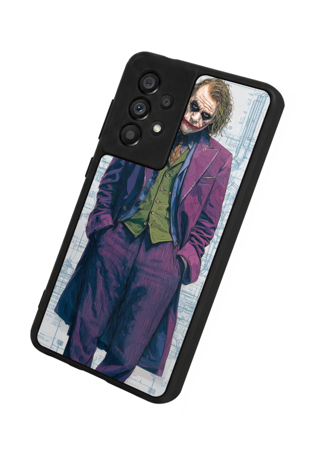 Samsung Galaxy A73 Uyumlu Joker Tasarımlı Glossy Premium Kılıf
