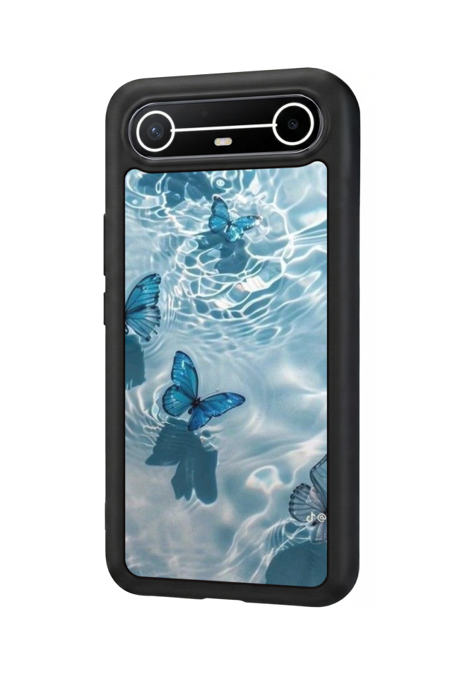 Tecno Spark Slim 5G Uyumlu Kelebek Tasarımlı Glossy Premium Kılıf