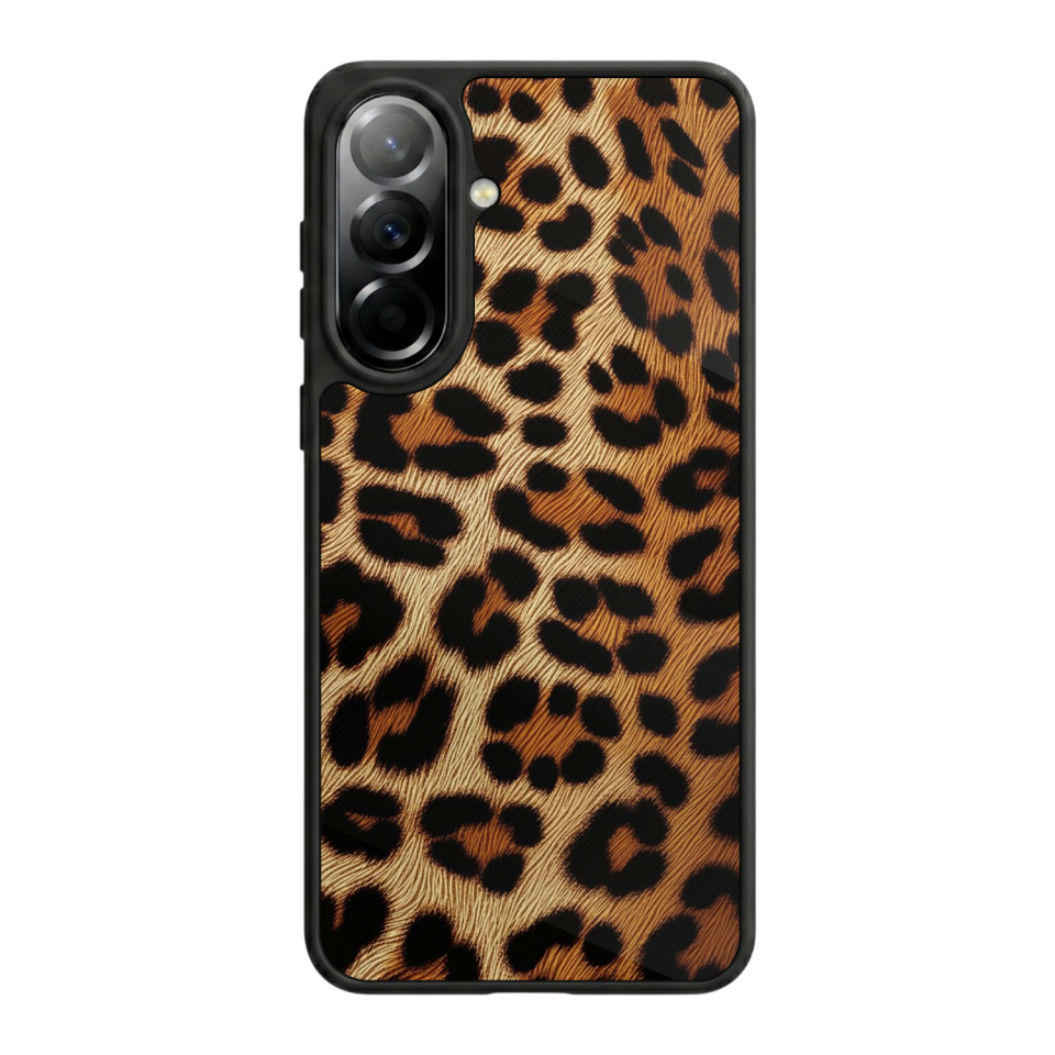 Samsung Galaxy A57 Uyumlu Leopar Tasarımlı Glossy Premium Kılıf