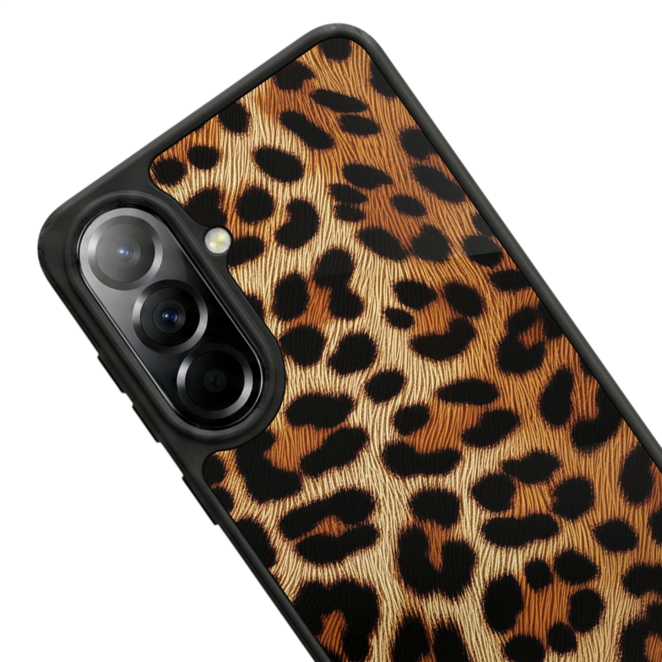 Samsung Galaxy A57 Uyumlu Leopar Tasarımlı Glossy Premium Kılıf