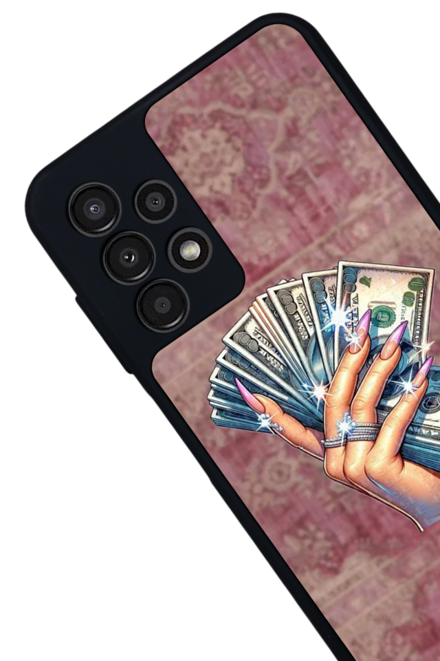Samsung Galaxy A13 Uyumlu Money Para Tasarımlı Glossy Premium Kılıf