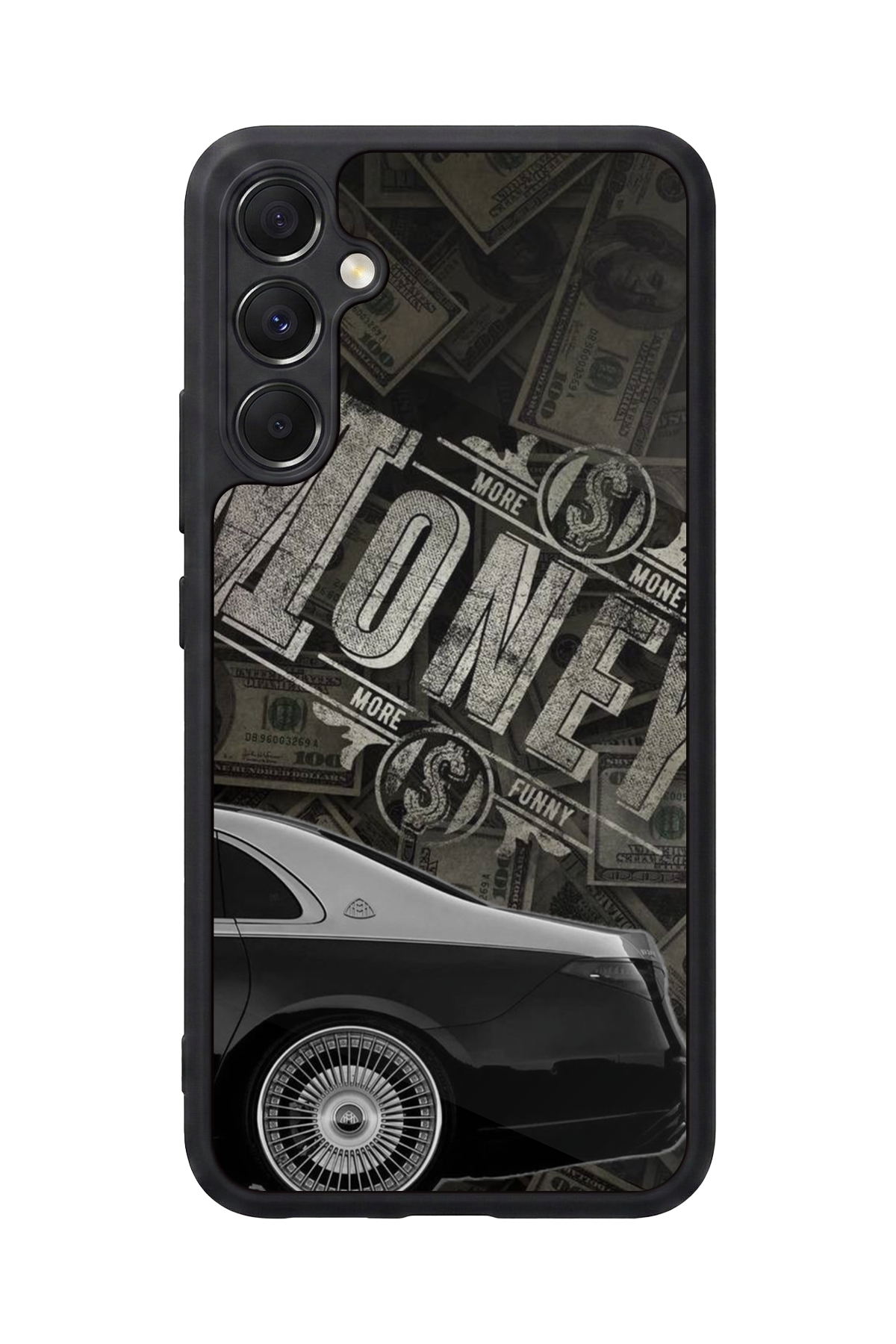 Samsung Galaxy M34 Uyumlu Money Para Tasarımlı Glossy Premium Kılıf