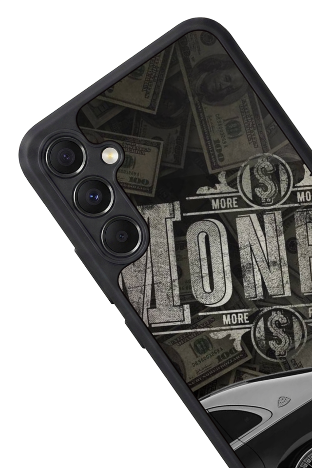 Samsung Galaxy M34 Uyumlu Money Para Tasarımlı Glossy Premium Kılıf