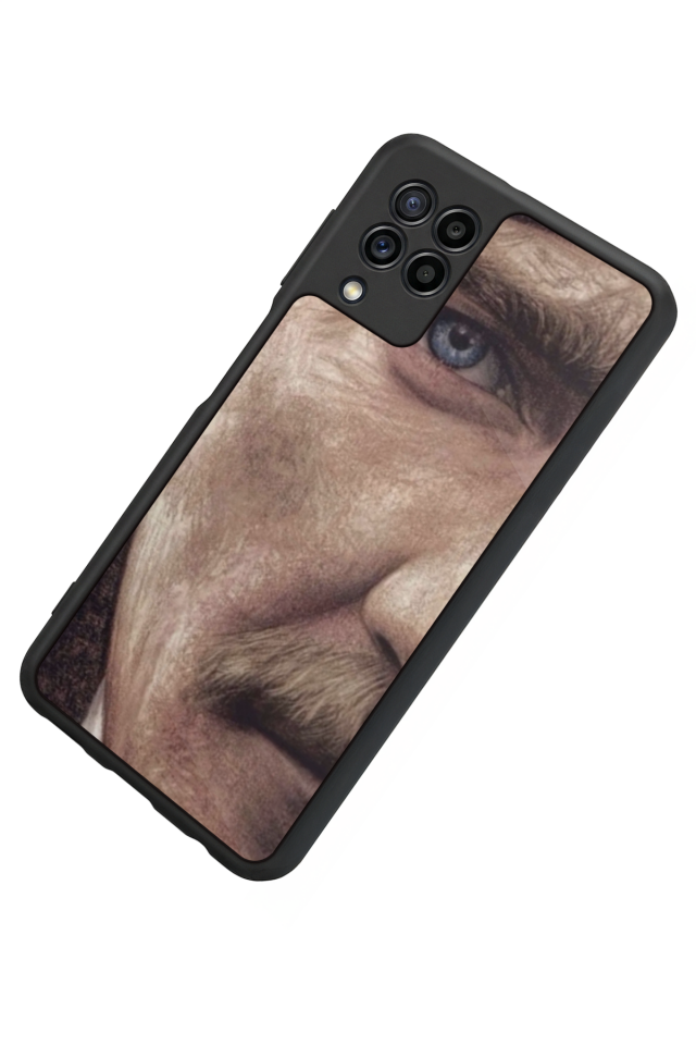 Samsung Galaxy M32 Uyumlu Mustafa Kemal Ataturk Tasarımlı Glossy Premium Kılıf