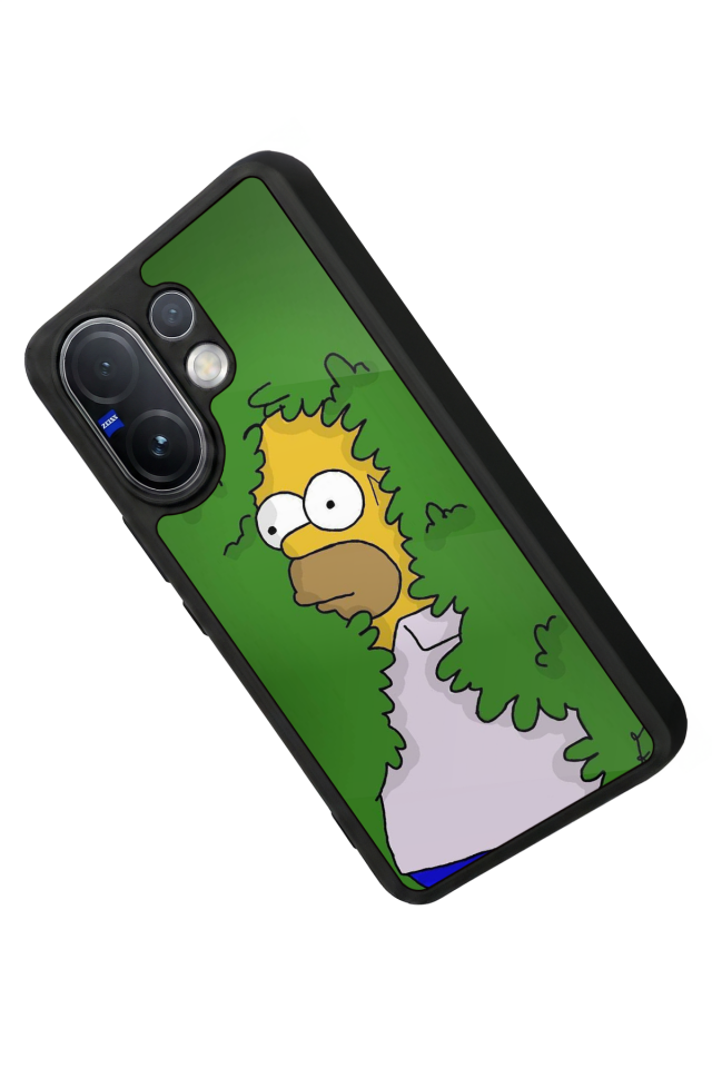 Vivo V60 Uyumlu The Simpsons Tasarımlı Glossy Premium Kılıf