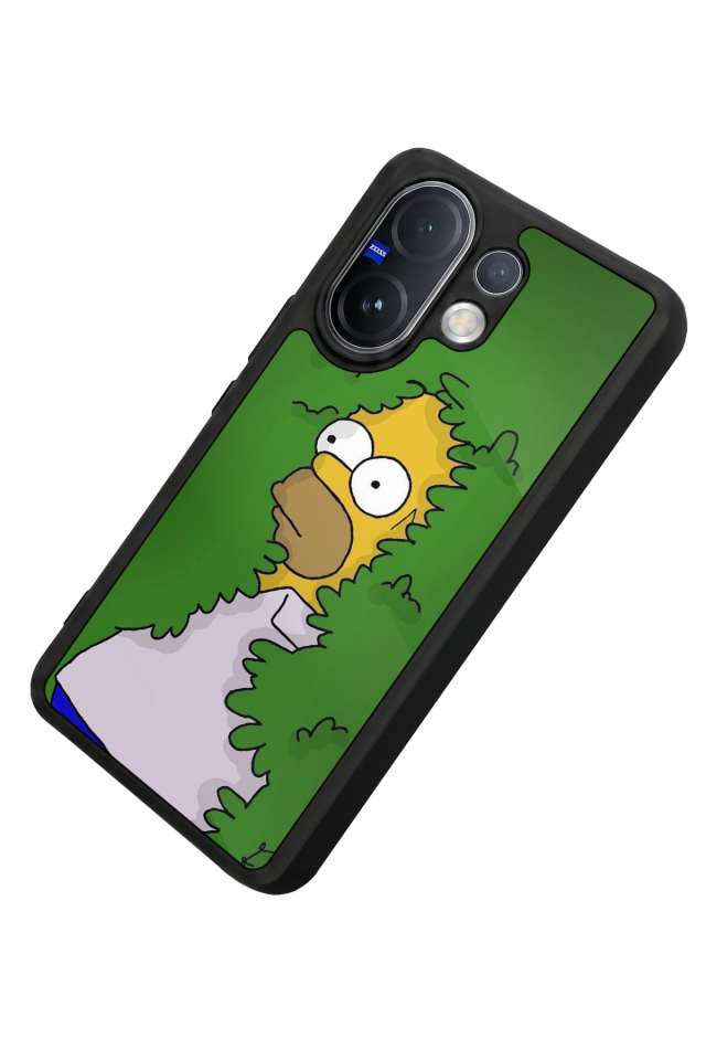 Vivo V60 Uyumlu The Simpsons Tasarımlı Glossy Premium Kılıf