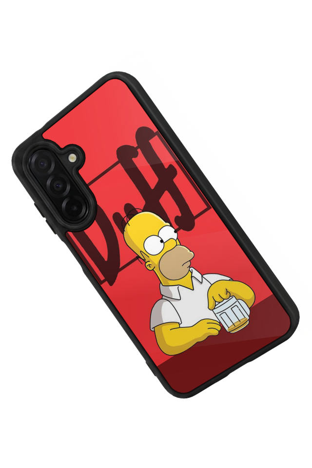 Samsung Galaxy A56 Uyumlu The Simpsons Tasarımlı Glossy Premium Kılıf