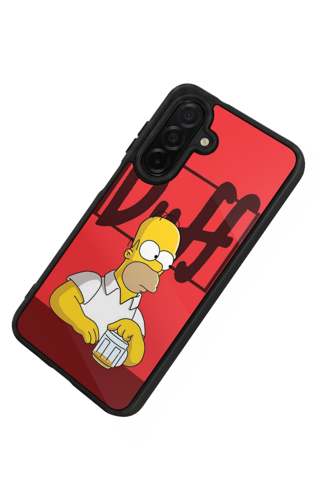 Samsung Galaxy A56 Uyumlu The Simpsons Tasarımlı Glossy Premium Kılıf