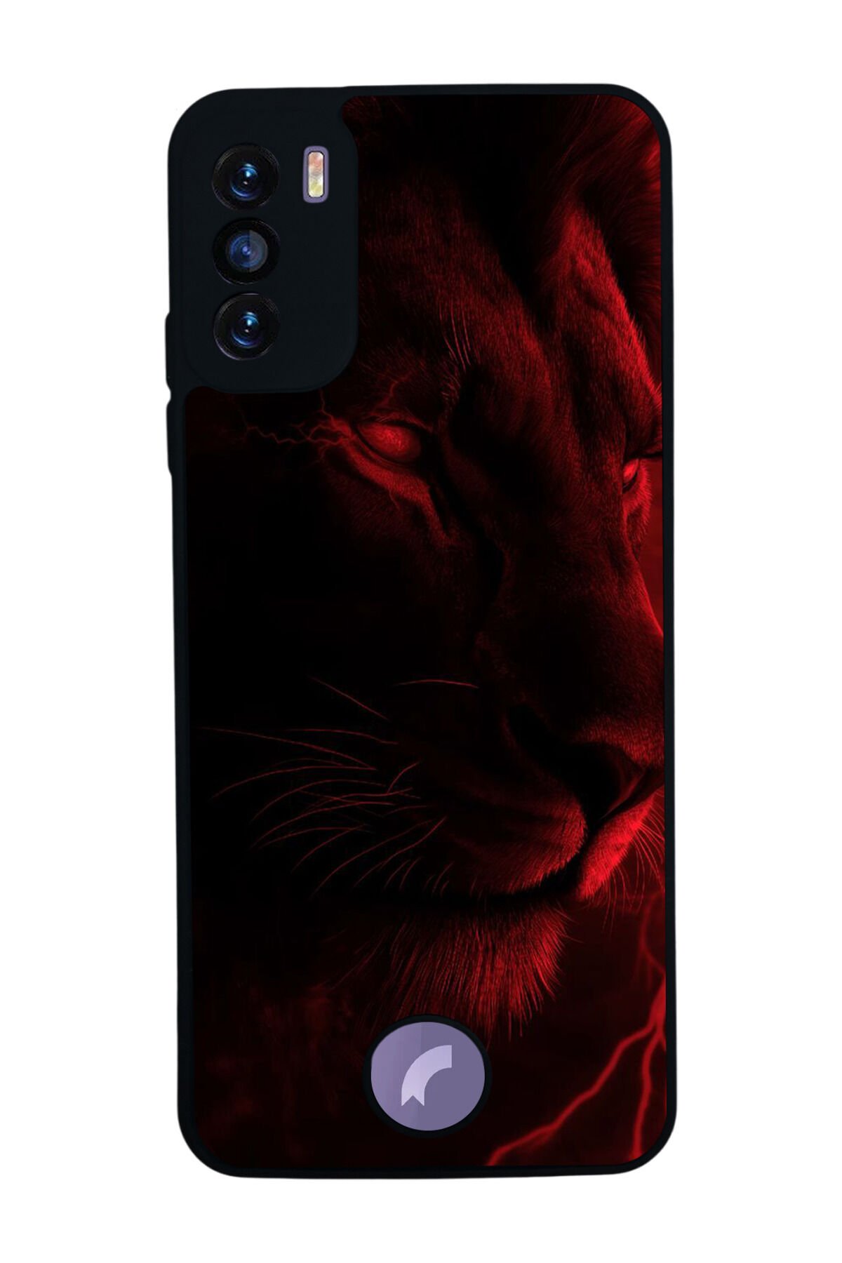 Reeder S19 Max Pro S Uyumlu Aslan Tasarımlı Glossy Premium Kılıf